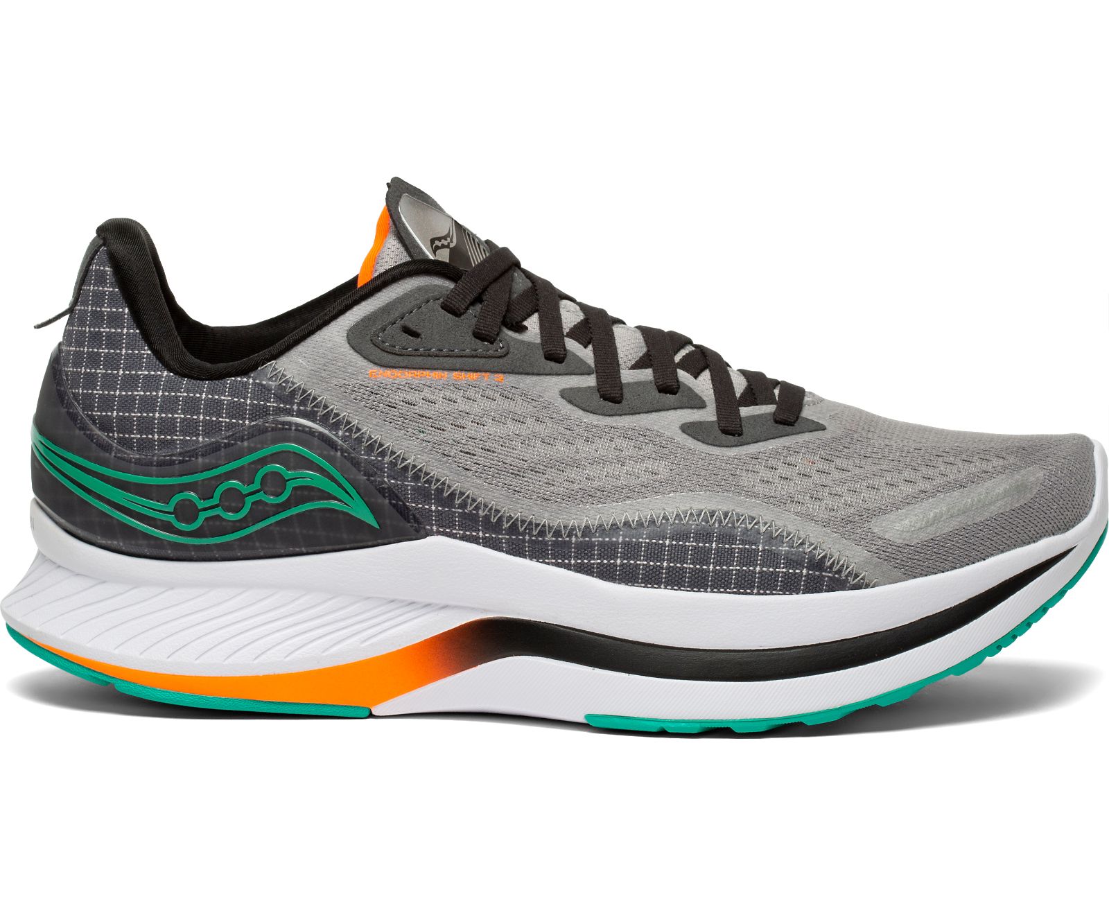 Tenis Para Correr Saucony Endorphin Shift 2 Hombre Grises Negros | México 468MQZA